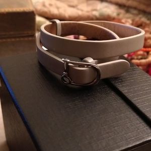 Keep Collective Leather 2 tone Reversible Bracelet